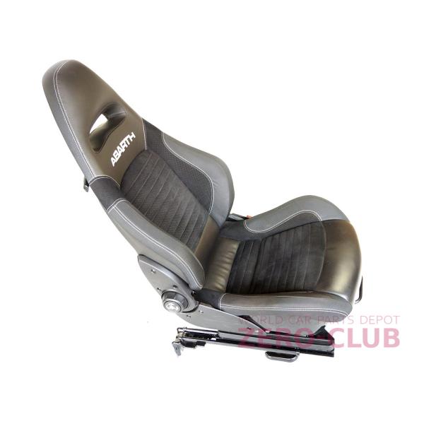 ABARTH 595 右ハンドル用/純正 フロントシートASSY 右側 運転席側