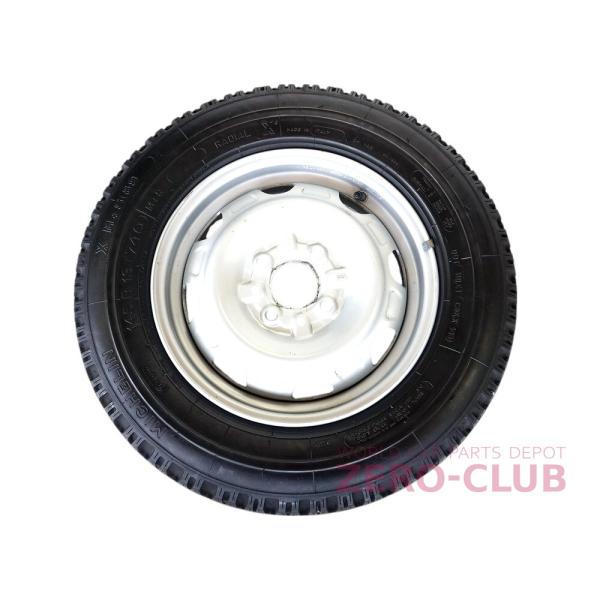 FIAT パンダ 141系 4x4用/純正 スペアタイヤ 1本 4.00B-13 4H-98