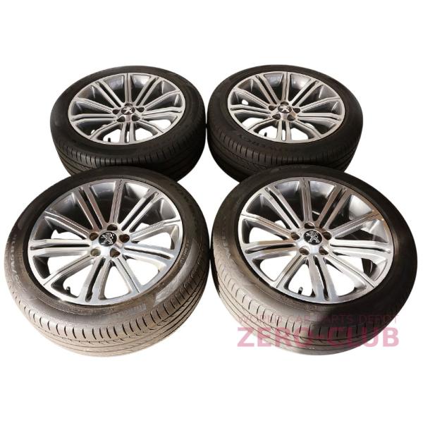 プジョー純正 RCZ【点検 OK】プジョー RCZ純正 18インチ【富山】235/45R18 夏 オールシーズン タイヤ 中古4本 PCD108 zeroclubshop_2765-103920