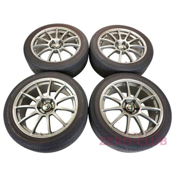『アルファロメオ ブレラ スパイダー 939系 159用/社外 アルミホイール ASSO Partire 8.0J-18 +38 5H-110 235/45R1
