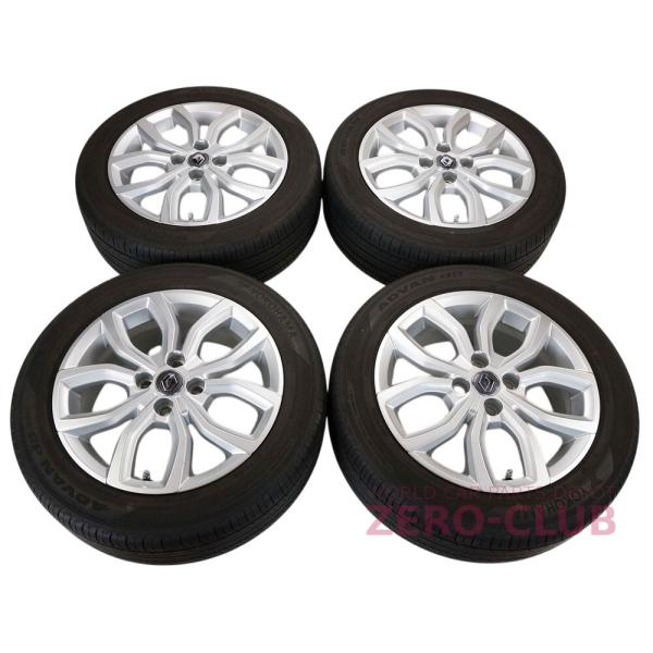 『ルノー ルーテシア4 RH4B用/純正 アルミホイール 6.5J-16 +44 4H-100 4本 195/55R16 タイヤ付』【2810-106026】