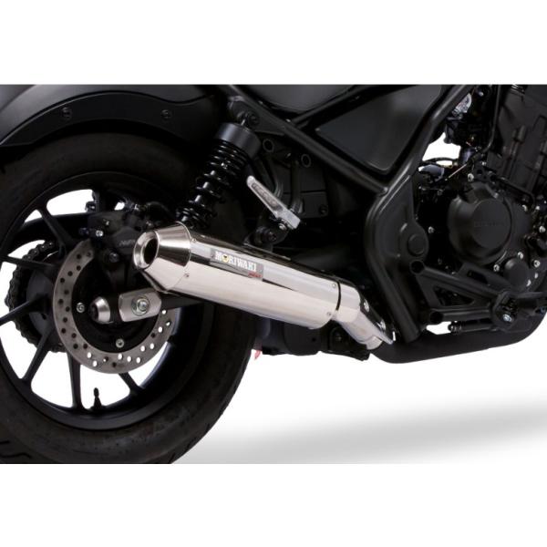 レブル250 モリワキネオクラシックスリップオンマフラー