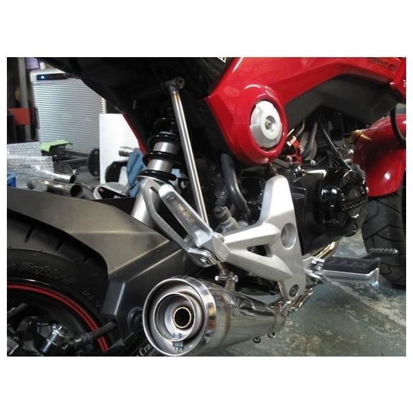 GROM（グロム）JC61 212トグロダウンマフラー Bタイプ（バックステップ
