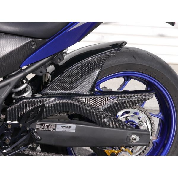 詰替え YZF-R6（17年） リアフェンダー （カーボン綾織） 才谷屋（サイ