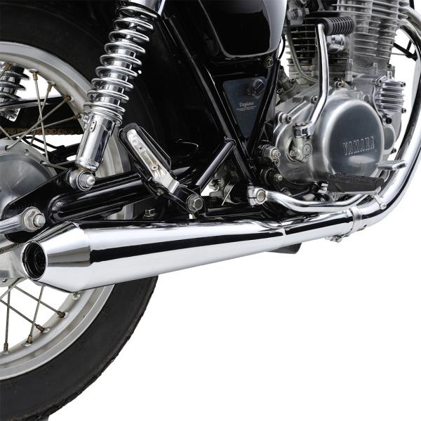 デイトナ SR400(78-08) スリップオンキャブトンタイプマフラー