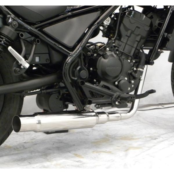 レブル250(Rebel250)2BK-MC49 グランドシャープマフラー フル レブル250(Rebel250)2BK-MC49 グランドシャープマフラー フル