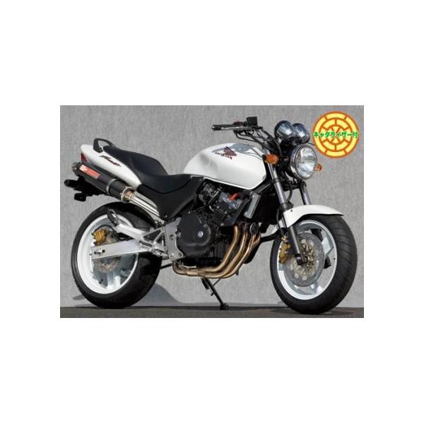 SPEC-A ステンレスマフラー4-1カーボンサイレンサー YAMAMOTO RACING