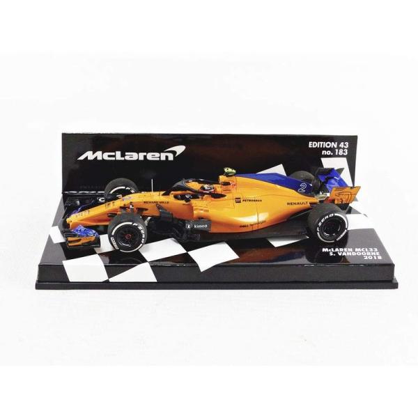 ミニチャンプス 1/43 マクラーレン ルノー MCL33 2018 F1#2 S