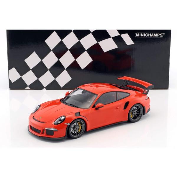 ミニチャンプス 1/18 ポルシェ 911 GT3 RS (991) 2015 ラバ ミニチャンプス 1/18 ポルシェ 911 GT3 RS (991) 2015 ラバ