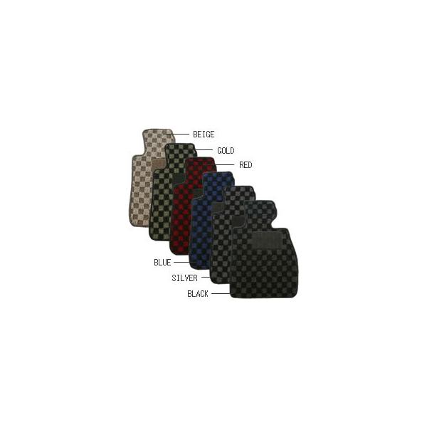 【フロアマット】スズキ（SUZUKI）MRワゴン MF22S 年式：平成18年1月〜平成23年1月 ユーロチェックシリーズ