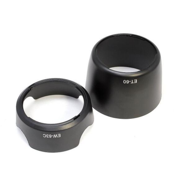Canon Eos Kiss X7 ダブルズームキット 同梱レンズ用 レンズフード 2点セット Ew 63c Et 60 互換品 Buyee Buyee 日本の通販商品 オークションの代理入札 代理購入