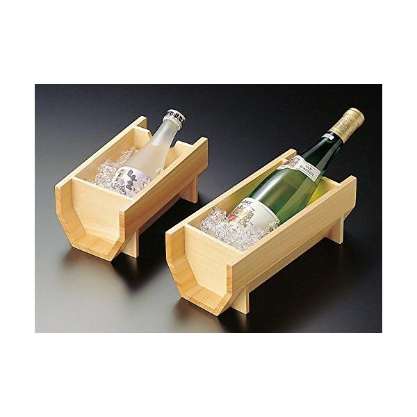 ヤマコー 白木 冷酒クーラー 幅225x奥行120x高さ100mm