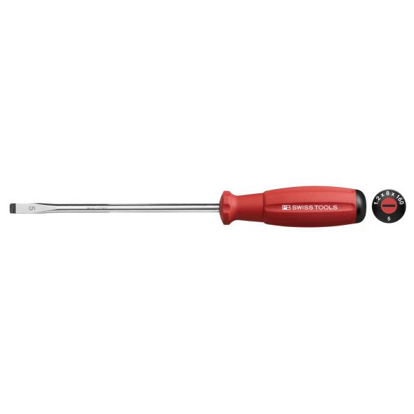 PB SWISS TOOLS ピービースイスツールズ レインボーシリーズ スイスグリップ マイナスドライバー 刃先厚1.2X刃先幅8.0mm 全長27