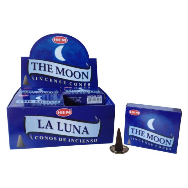 【商品概要】商品サイズ (幅×奥行×高さ) :15cmx12.5cmx6.5cm原産国:インド内容量:1箱約10個入りX12箱【商品説明】【商品詳細】ブランド：ユーインターナショナル商品種別：ホーム＆キッチン商品名：HEM ムーン コーン ...