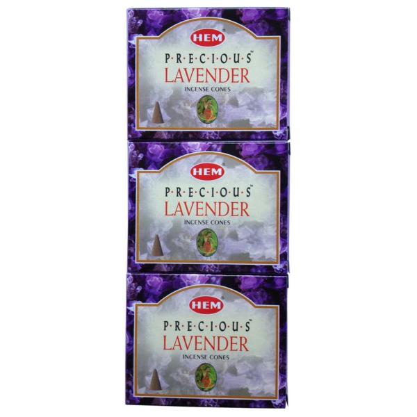 【商品概要】商品サイズ (幅×奥行×高さ) :2cmx6cmx7.5cm原産国:インド内容量:約10個入り【商品説明】【商品詳細】ブランド：ユーインターナショナル商品種別：ホーム＆キッチン商品名：HEM ラベンダー コーン 3個セット製造元...