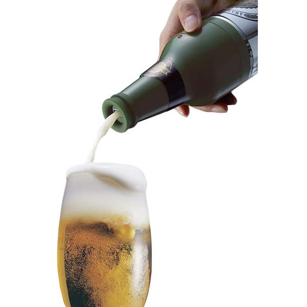 【商品概要】商品サイズ:(約)67&amp;amp;times;67&amp;amp;times;132mm泡:いつもの缶ビールに装着するだけで、マイスターが入れたようなきめ細かいクリーミーな泡が楽しめる。使い方:まず、方向に気を付けて(取...