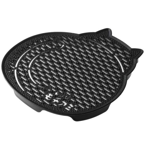 【商品概要】【貝印 Nyammy(ニャミー)シリーズ 】ねこ好きさんじゃなくても欲しくなる、かわいいねこのキッチングッズシリーズお餅がこびりつきにくい猫のかわいいプレート冷凍食品の解凍にも使用可能サイズ:18×19×2cm素材・材質:ポリピ...