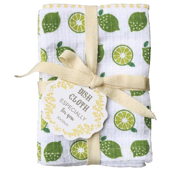 【商品概要】2枚組/液温は40 ℃を限度とし、洗濯機で非常に弱い処理が出来る【商品説明】【商品詳細】ブランド：レップ(Rep)商品種別：キッチンクロス商品名：レップ(Rep) ふきん シトラス ディッシュクロス 2枚入り グリーン 30x3...
