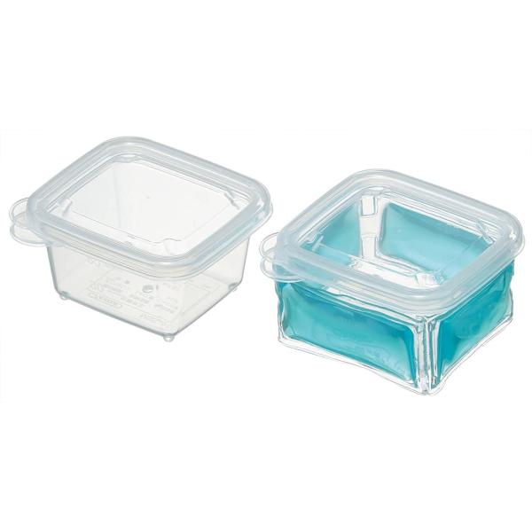 【商品概要】サイズ:幅7.6×奥行6.8×高さ4cm容量：60ml素材・材質:ポリプロピレン 保冷剤＝高吸水性ポリマー、蒸留水生産国：本体＝日本 保冷剤＝中国耐冷温度:-20度 耐熱温度:140度【商品説明】【商品詳細】ブランド：スケーター...