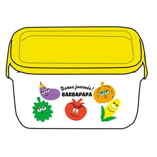 【商品概要】約550ml/耐熱【商品説明】【商品詳細】ブランド：大西賢製販商品種別：保存容器・キャニスター商品名：大西賢製販 BARBAPAPA グラスコンテナ YELLOW S BPI-1810製造元：大西賢製販(Oonisikensei...