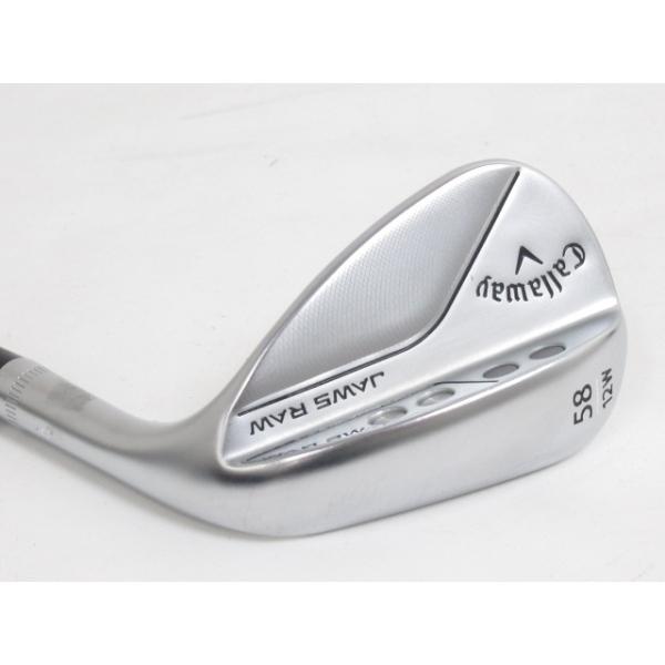【Callaway】JAWS RAWウェッジ/58°-12W Callaway（キャロウェイ） [1568]キャロウェイ JAWS RAW CHROME 58-12W