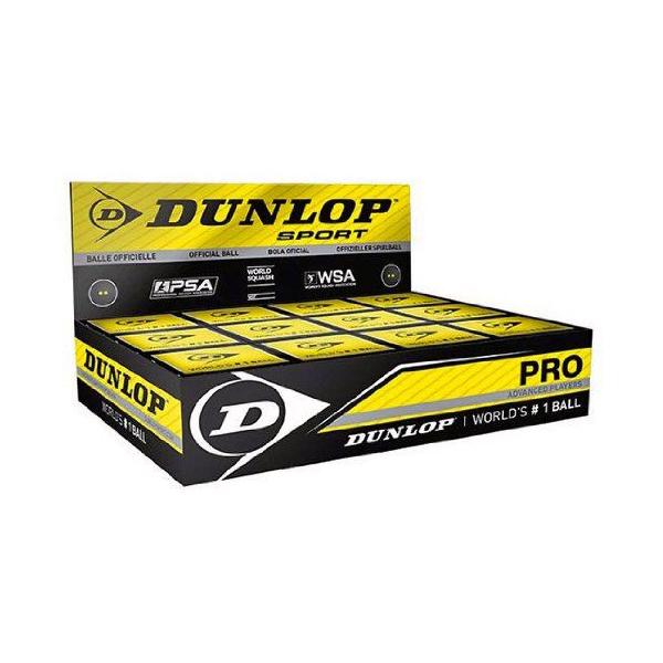 スカッシュ用ボール DUNLOP PRO XX（1箱12個入）日本スカッシュ協会公式球