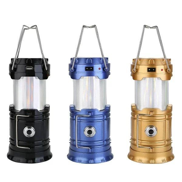 新品　LEDランタン 折りたたみ式 キャンプライト 昼白色2色/7色ライト付き ランタン LED ソーラー充電式 アウトドア 白色 炎色 2色切替 スポット