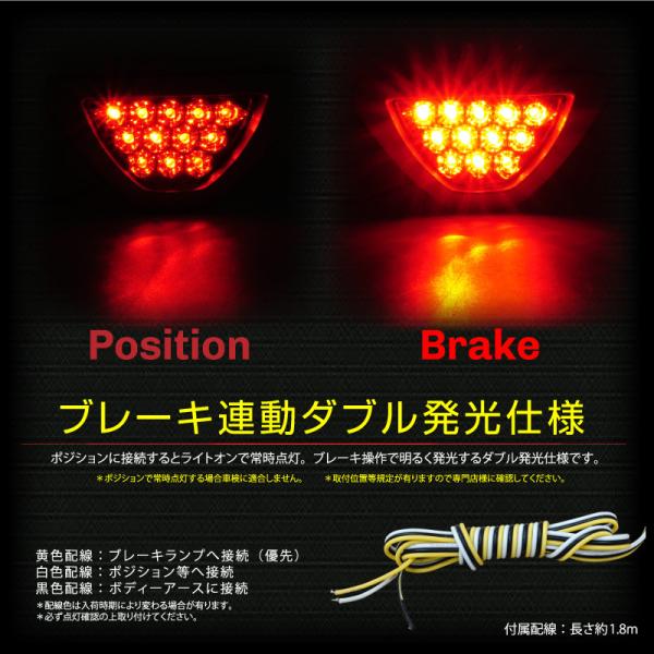 バックフォグランプ F1風 Led 12灯 スモール ブレーキランプ 連動 汎用 後付け ステー シルバー ブラック 点滅 04 Buyee Buyee Japanese Proxy Service Buy From Japan Bot Online