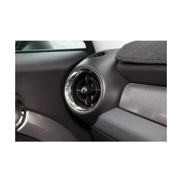 MINI(ミニ) R60 「CLOS」クロス サイドエアダクトクロームリングセット