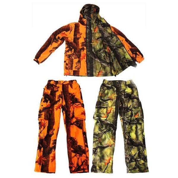 Lサイズ トップシューター リバーシブル迷彩ジャケット オレンジ