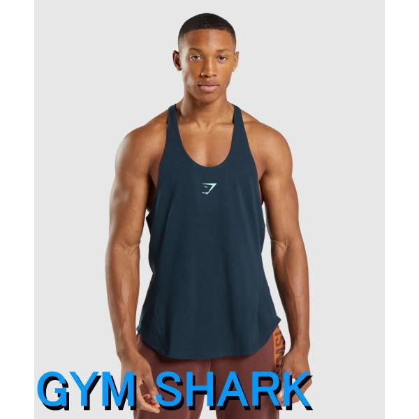 ジムシャーク タンクトップ メンズ スポーツ ボディビル タンクトップ バックロゴ ボールド ストリンガー タンクトップ フィジーク タンク ジム H Gsmtt805 Zf Style 通販 Yahoo ショッピング