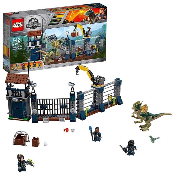 lego jurassic world house