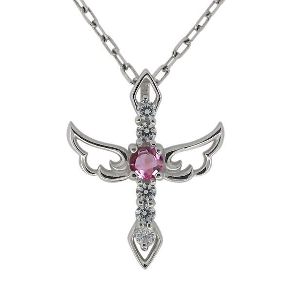 シルバーアクセサリー レディース ネックレス 安い プチプラ ピンク