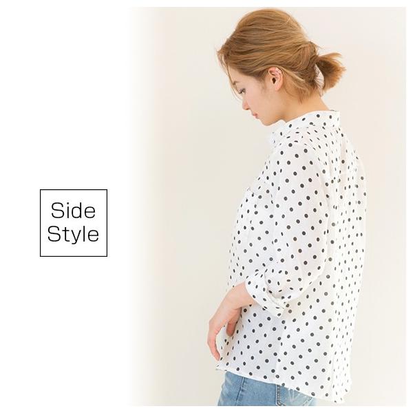 シャツ レディース ドット柄 ブラウス トップス ドットシャツ ドルマン 長袖 コットンシャツ 今だけ送料無料 Buyee Buyee 提供一站式最全面最專業現地yahoo Japan拍賣代bid代拍代購服務 Bot Online