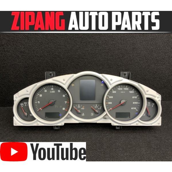 PR003 9P ポルシェ カイエン 4WD スピード メーター ◇123259km/7L5920