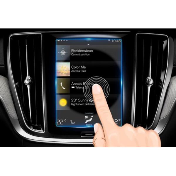 ボルボ V60 V90 S90 XC40 XC60 XC90 パネル 液晶保護 ガラスフィルム (ナビゲーション)