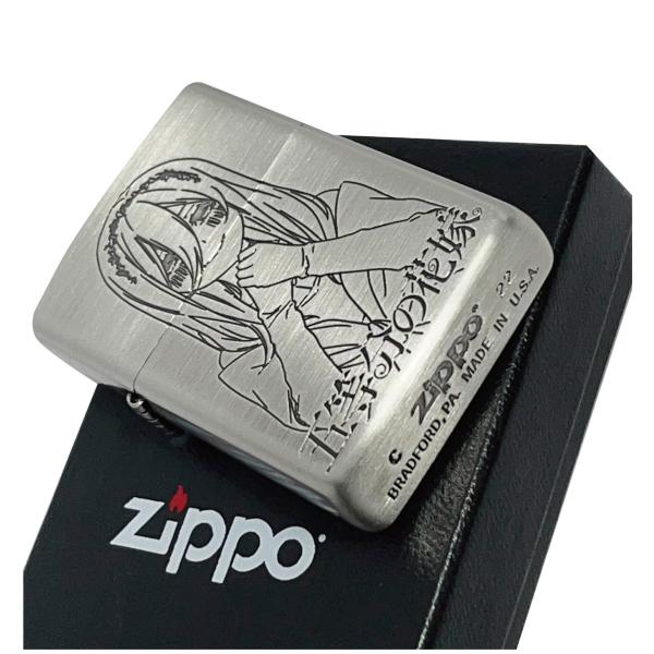 ＺＩＰＰＯ ライター ジッポ 両面加工 ゴトウブンＨ 五等分の花嫁 三玖 ウェディングドレス キャラクター アニメ ジッポー オイルライター ギフト プレゼント