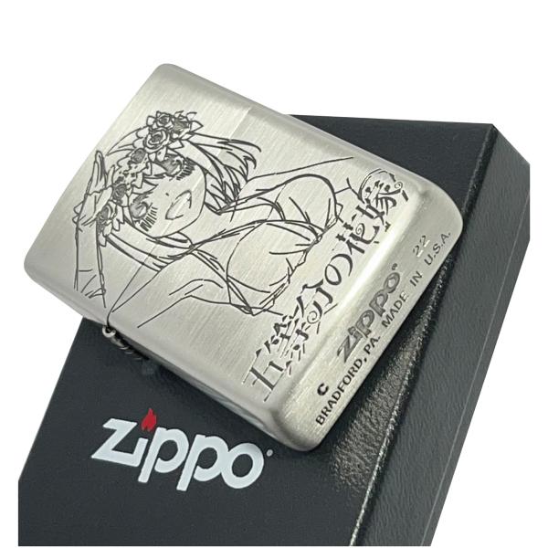 ＺＩＰＰＯ ライター ジッポ 両面加工 ゴトウブンＩ 五等分の花嫁 四葉 ウェディングドレス アニメ キャラクター ジッポー オイルライター ギフト プレゼント