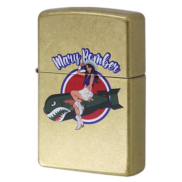 Zippo ジッポライター Mary Bombor NOSE ART Pin Up Girl ノーズアート ピンナップガール セクシー Z48267-125627 メール便可