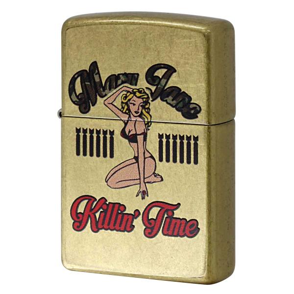 Zippo ジッポライター KILLIN TIME Pin Up Girl ピンナップガール セクシー Z48267-125628 プレゼント 贈り物 メール便可