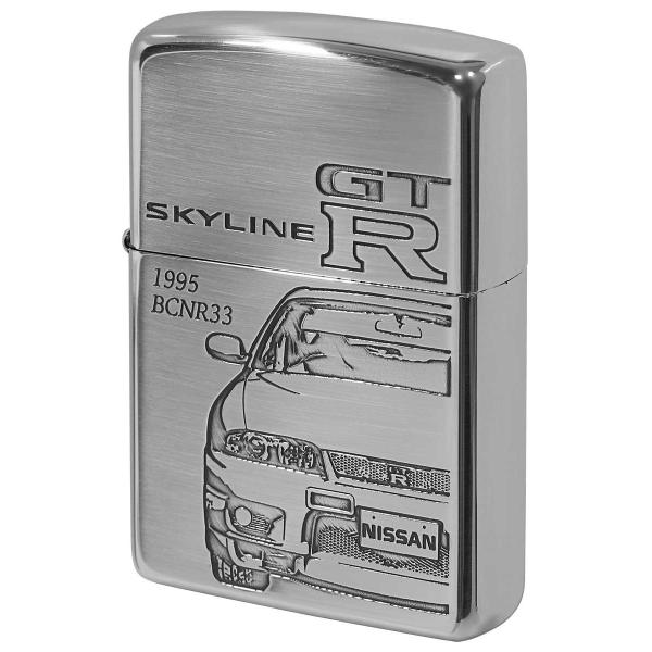 Zippo ジッポ ジッポー ライター 日産 NISSAN スカイライン SKYLINE GT-R BCNR33 :pen530:Zippo専門店フラミンゴ  !店 通販 