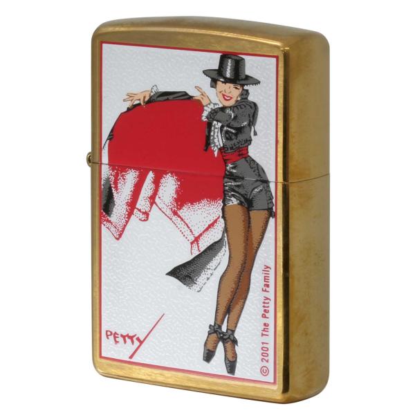 絶版/ヴィンテージ Zippo ジッポー 中古 2000年製造The Petty Girl 204BPG 648 MATADOR [N]未使用・新品