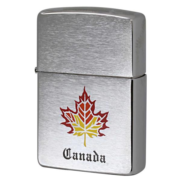 絶版/ヴィンテージ Zippo ジッポー 中古 1995年製造Canada カナダ メイプルリーフ [N]未使用・新品