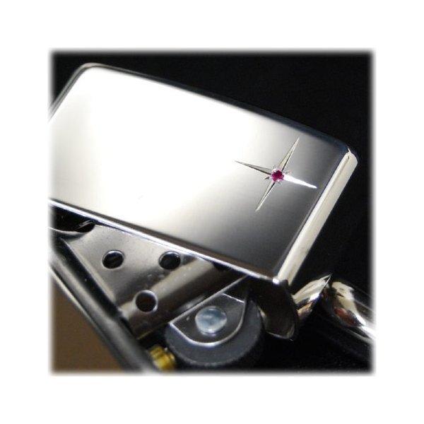 ZIPPO ジッポーライター スターリング#15 天然ルビーの魅力