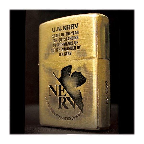 Zippo/ライター/コラボ/NERV/エヴァンゲリオン/限定/1996/未使用 ZIPPO（ジッポー） ジッポーライター エヴァンゲリオン U.V.NERV AWARD