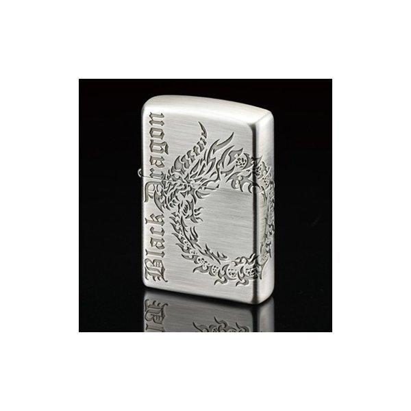 Black&Silver ブラック&シルバー 龍 Dragon ZIPPOライター ジッポーライター ジッポ