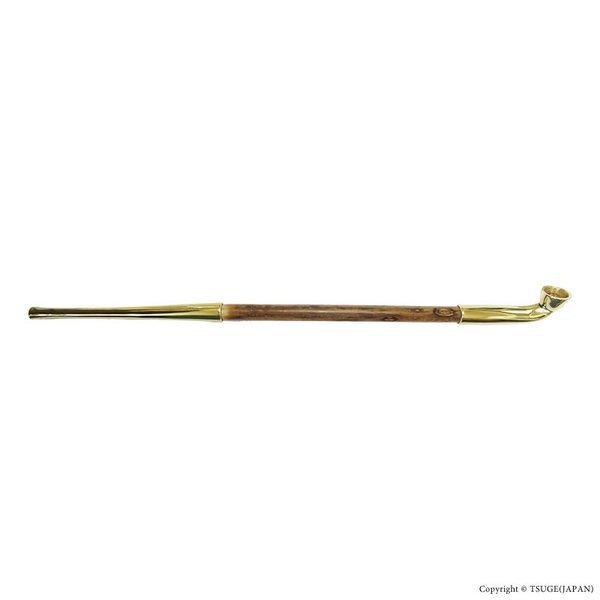 真鍮女持羅宇煙管 しんちゅうめもちらう キセル（煙管）・喫煙具