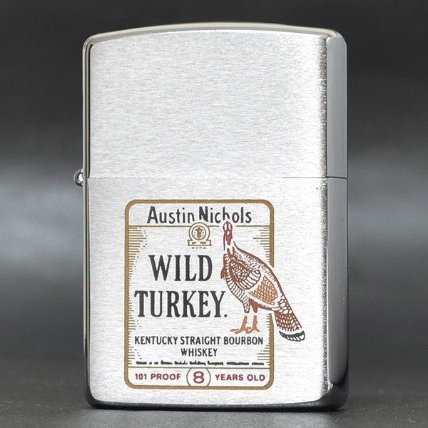 ZIPPO ジッポーライター ジッポライター 1991年製 WILD TURKEY #200 エッチング&ペイント