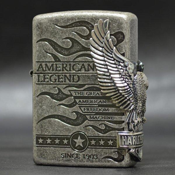 ZIPPO ジッポーライター ジッポライター HARLEY-DAVIDSON ハーレーダビッドソン 日本限定モデル HDP-74 サイドメタル