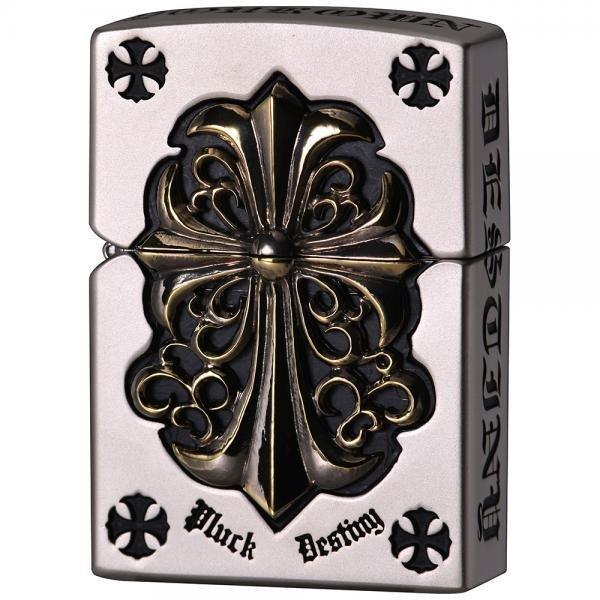 ZIPPO ジッポーライター フルメタルジャケット Destiny ゴールド
